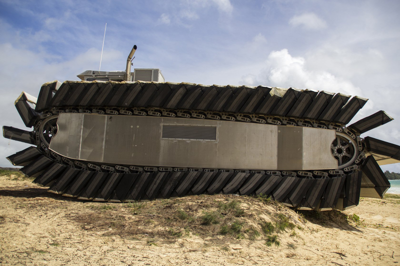Illustration for article titled US Marines Turned A Ship Into A Truck, Watch It Be An Absolute Beast